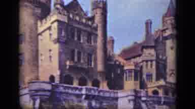 Ontario Canada (1940): View Of Brown Stone Buildings On A Clear Sunny Day