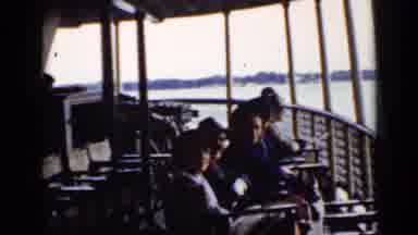 Ontario Canada (1940): People Watching The Scenery