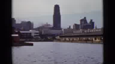 Ontario Canada (1940): View Of A Wharf From The Water