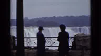 Ontario Canada (1940): View Of American Falls In New York State From Canadian Side