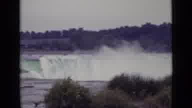 Ontario Canada (1940): Views Of Horseshoe Falls And American Fall Filmed On New
