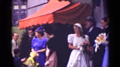 Ontario Canada (1940): Pictures Of A Wedding Party And Reviewing The Troops In