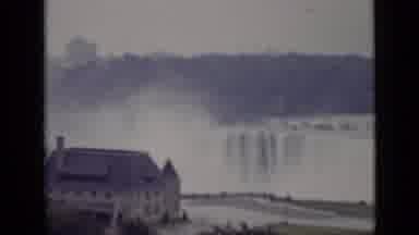 Ontario Canada (1940): American Falls Filmed From Canadian Side Of Niagara River