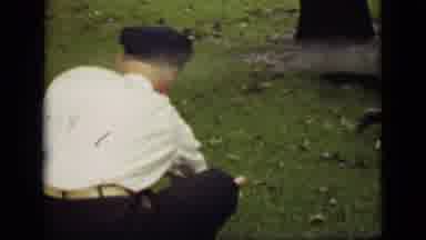 Ontario Canada (1940): Man Attempts But Fails To Feed Squirrels Cut To Woman In