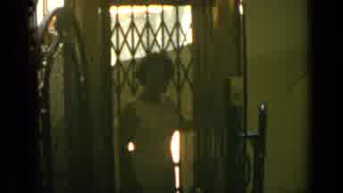 Cannes France (1962): Lady Standing In The Doorway Of Home And Second Part Outside