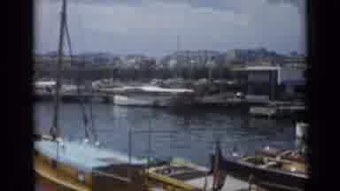 Cannes France (1962): Different Kinds And Sizes Of Boats Docked In A Orderly