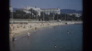 Cannes France (1962): People At The Beach