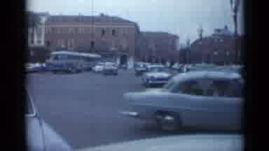 Cannes France (1962): View Of A Very Busy City Avenue With A Lot Of Traffic And