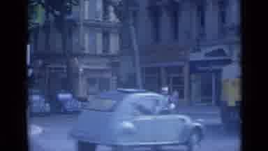 Cannes France (1962): Policeman Directing Traffic On A Busy European Street Post