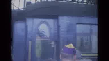 Cannes France (1962): Waiting And Watching This Train Pass Full Of Loved Ones