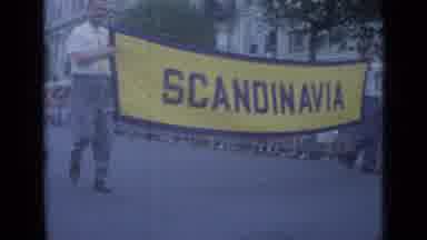 Cannes France (1962): Scandinavian Parade Day