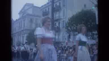 Cannes France (1962): Parade With Civil Parade With Folkloric Representations In