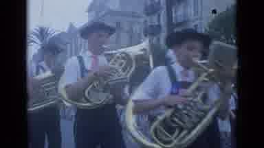 Cannes France (1962): Band Marching In The Street
