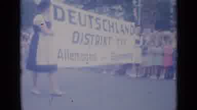 Cannes France (1962): Video Of A Parade Taking Place In Germany With Lots Of