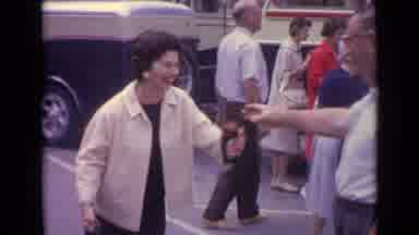 Germany (1962): Two People Have A Nice Time In The Street As They Share A Beer