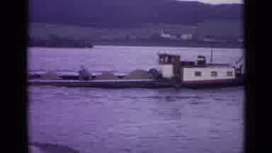 Germany (1962): Ferry Cruising Lake River Dock People Waiting Embark Tudor