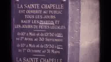 Germany (1962): Pictures Of Stained Glass Window And Monument In A Church