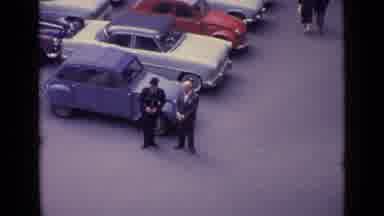 Germany (1962): City Life: Parking Lot Conversations And Bridge Commute In The