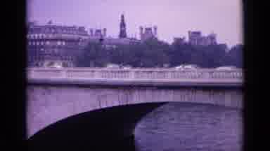 Germany (1962): Video Of A Large Concrete Bridge With Lots Of Traffic And People