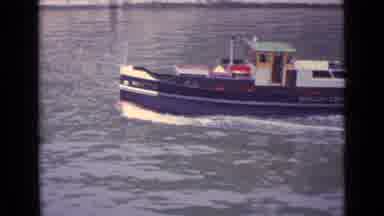 Germany (1962): Footage Of Two Ships In A River And A Belltower