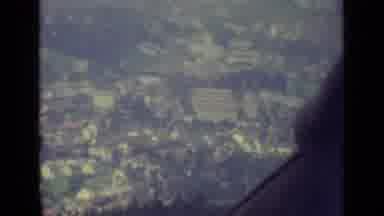 Lucerne Switzerland (1962): A View Of City And Mountain Through Cable Car Moving