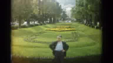 Monaco City (1962): View Of Green Grass And Yellow Flowers On A Sunny Day