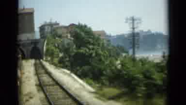 Monaco City (1962): Train Ride Through The Tunnel