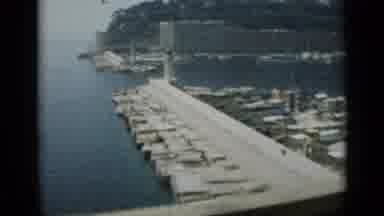 Monaco City (1962): Moving Video Of A Body Of Water And Boats In The Harbor