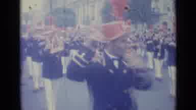 Nice France (1962): Movement Instruments Trees Buildings Shoes Grounds Uniform