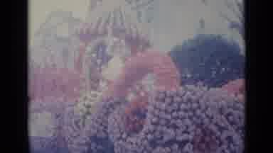 Nice France (1962): Lady Waves At The Crowd With A Nice Smile On Her Lovely Face