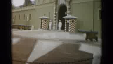 Nice France (1962): Lots Of People Walking Up The Stairs Into A Building