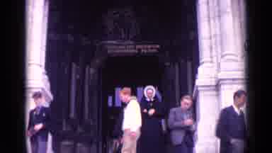 Paris France (1962): All The People Are Leaving After Being In A Conference