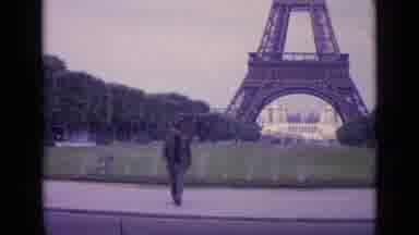 Paris France (1962): Handsome Man In Blazer And Woman In White Coat Posing In