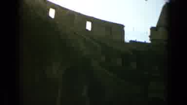 Rome Italy (1962): View Of Historic Building In 15th Century Ruins In European