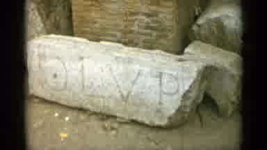 Rome Italy (1962): Old Brick Building Shows What Happens Over Time