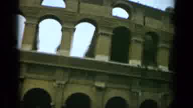 Rome Italy (1962): The Colosseum In The Rome Situated Just East Of The Roman Forum