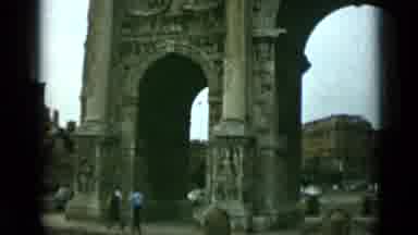 Rome Italy (1962): View Of Arc Of Constantine On A Clear Day