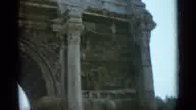 Rome Italy-1962: Historic Arch Of Constantine