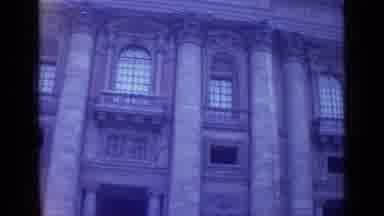 Rome Italy (1962): View Of Large Building In Central Area Of ââEuropean City