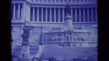 Rome Italy (1962): Camera Pans Up And Down And Captures The Details Of The Ancient