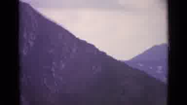 Switzerland (1962): Mountain View With Church And Housing On Top Of The Mountain