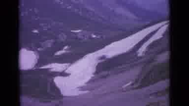 Switzerland (1962): Vintage Clip Of A Snowy Mountain Range