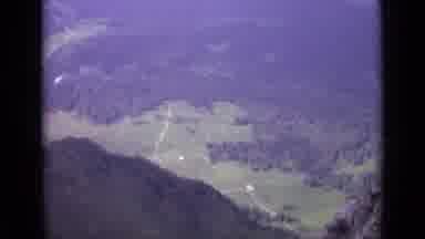 Switzerland (1962): Valley View With Lots Of Plants And Trees On A Sunny And Hot