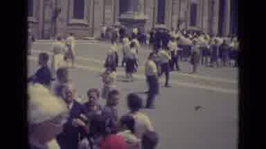Vatican City (1962): Crowds Of People Going To Do Their Daily Routine