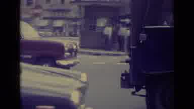 Vatican City (1962): City View With Busy Streets Of Cars And Heavy Traffic At High