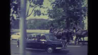 Vatican City (1962): A Drive On The Road Alongside To A Black Car May A Mercedes