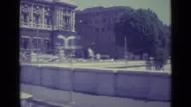 Vatican City (1962): View Of Green Trees And Stone Buildings On A Clear Day