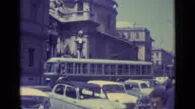 Vatican City (1962): City ââView With Heavy Traffic On A Working Day With Many