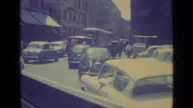 Vatican City (1962): Busy Street With Cars Passing By And People Walking On The