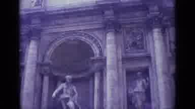 Vatican City (1962): View Of Trevi Fountain Sculpture On A Bright Sunny Day
